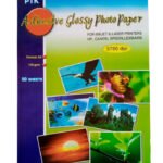 Papel Fotográfico PTK Adhesivo Brillante